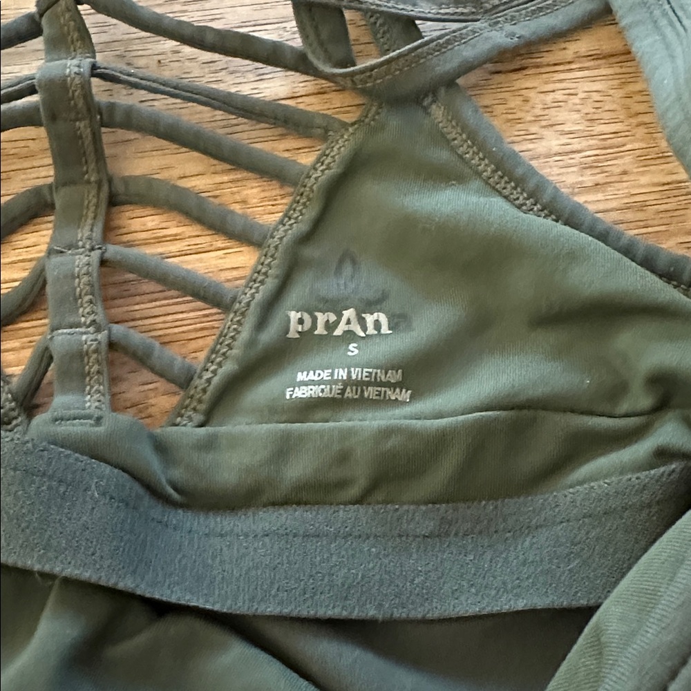 Prana Cami Or Tank Top With Shelf Bra, Small View 6